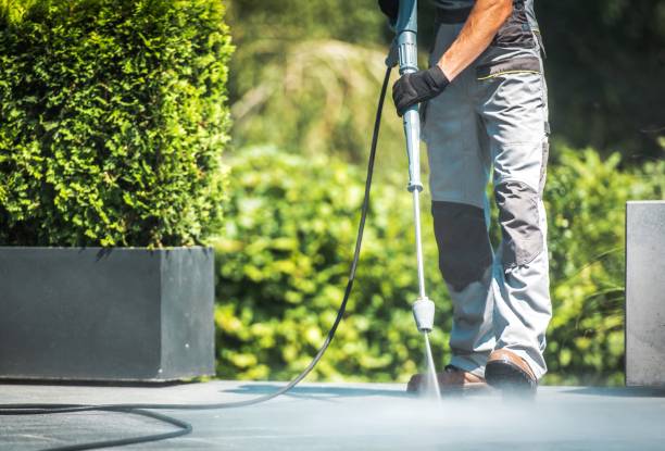Post-Construction Pressure Washing in Columbus Junction, IA